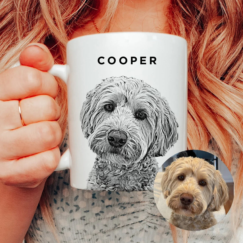 Pet Portrait Mugs - printwithsky