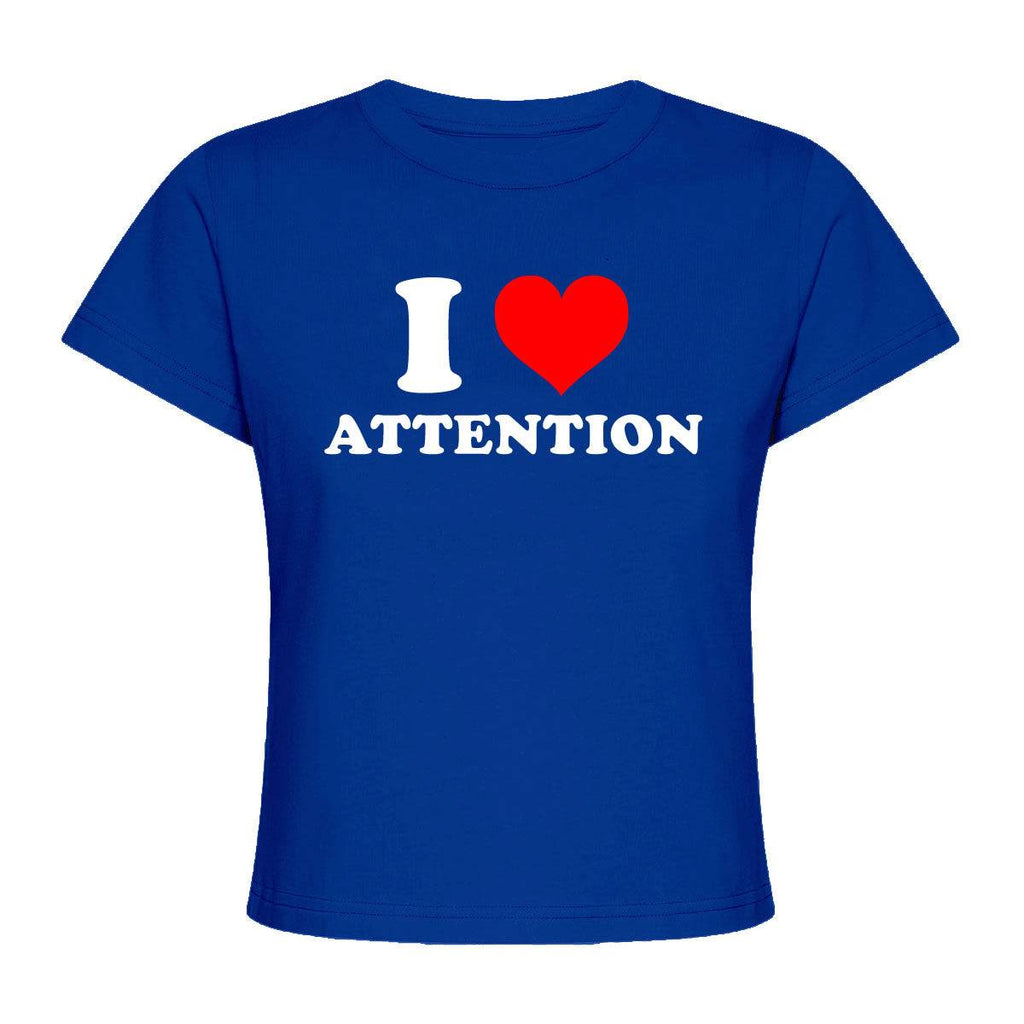 I Love Attention Baby Tee - printwithsky