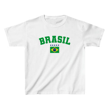 Brasil Baby Tee - printwithsky