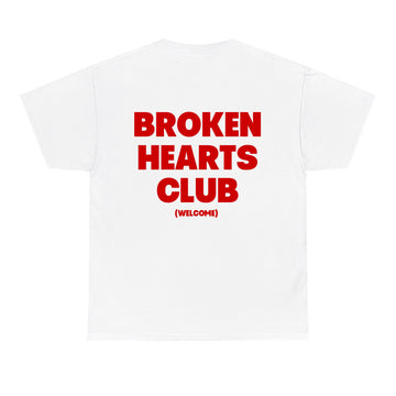 Broken Hearts Club T-shirt - printwithsky