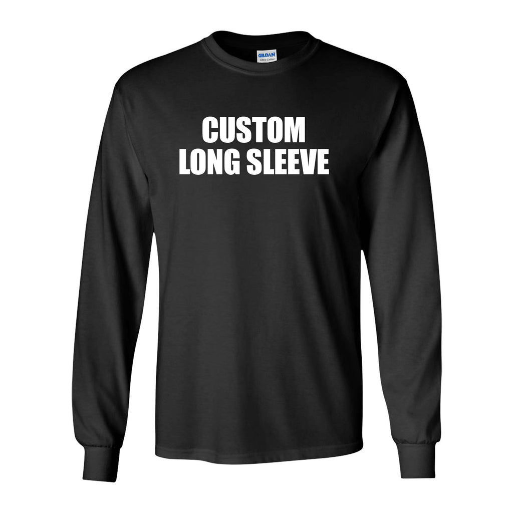 Custom Long Sleeve T-Shirt - Personalized Unisex Long Sleeve Tee