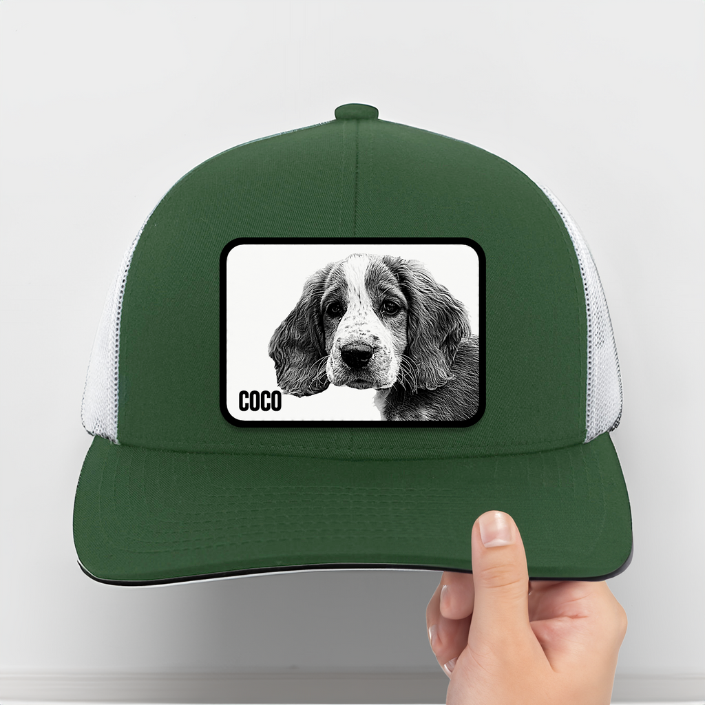 Custom Pet Patch Trucker Hat - printwithsky
