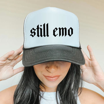 Still Emo Trucker Hat - printwithsky