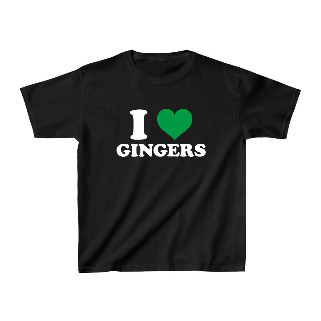 I Love Gingers Baby Tee - printwithsky - St Patricks Day Shirt