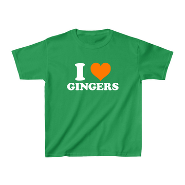 I Love Gingers Baby Tee - printwithsky - St Patricks Day Shirt