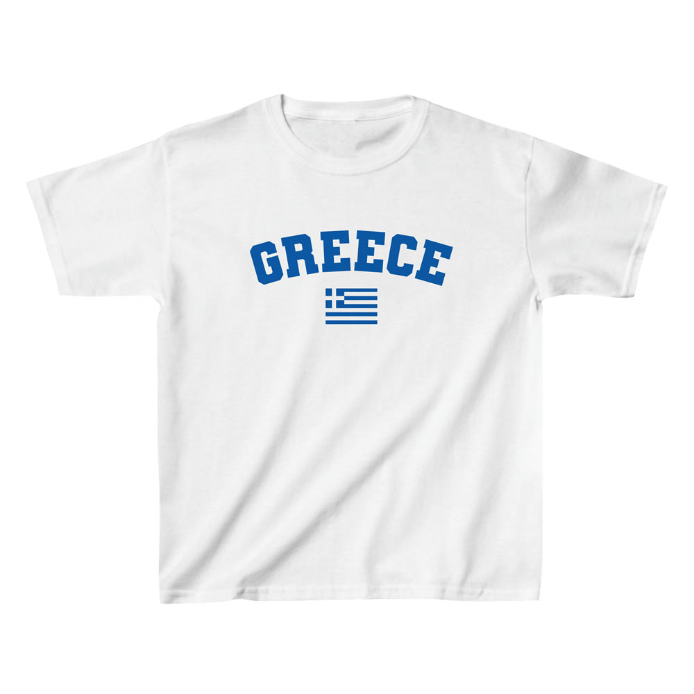 Greece Baby Tee - printwithsky