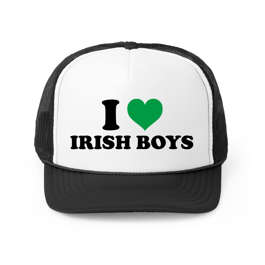 I love Irish Boys Trucker Hat - printwithsky 