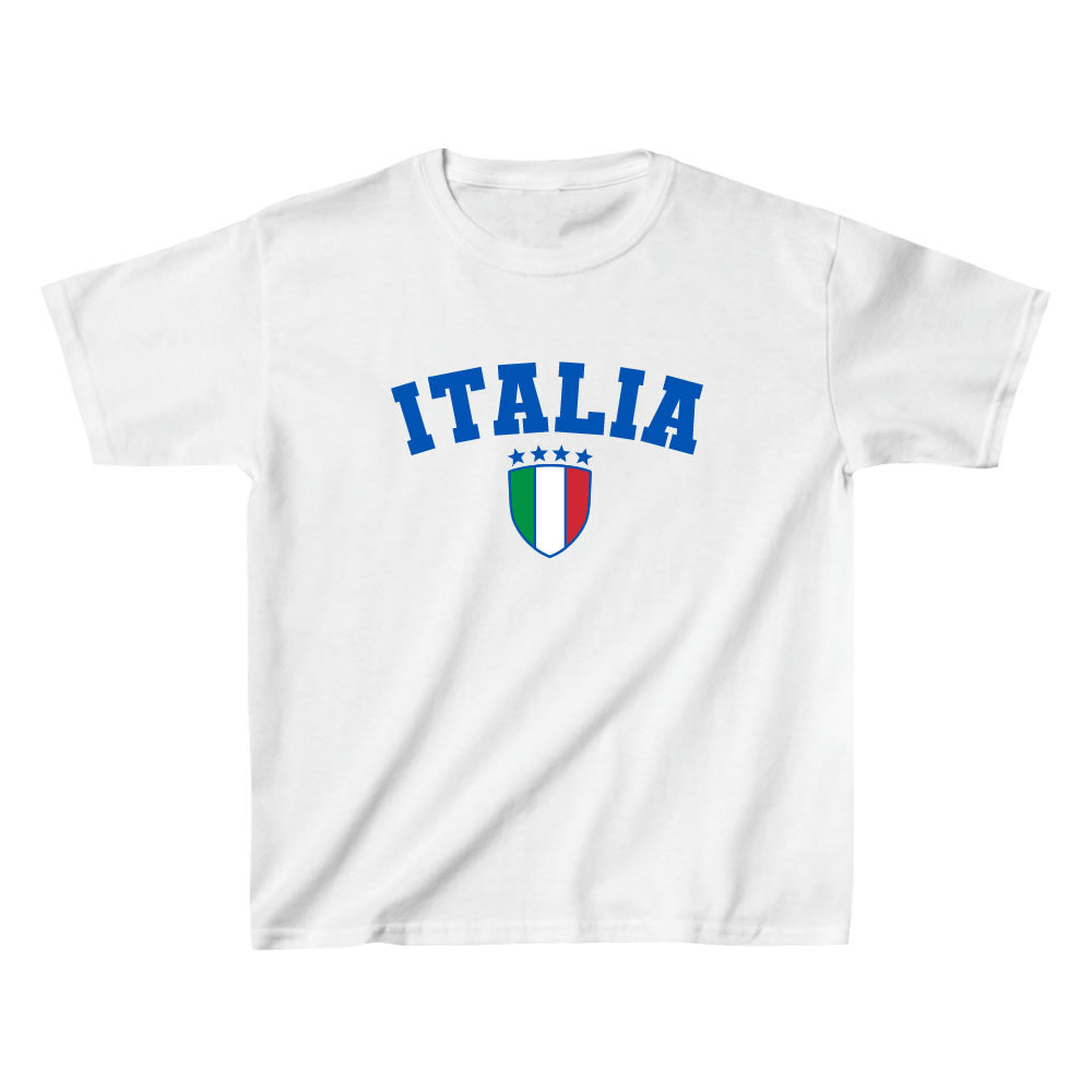 Italia Baby Tee - printwithsky 