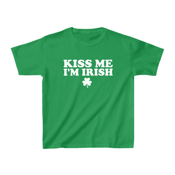 Kiss Me I'm Irish Baby Tee - printwithSKY