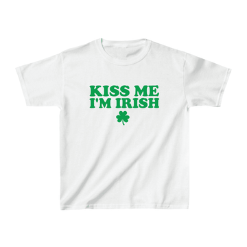 Kiss Me I'm Irish Baby Tee - printwithsky