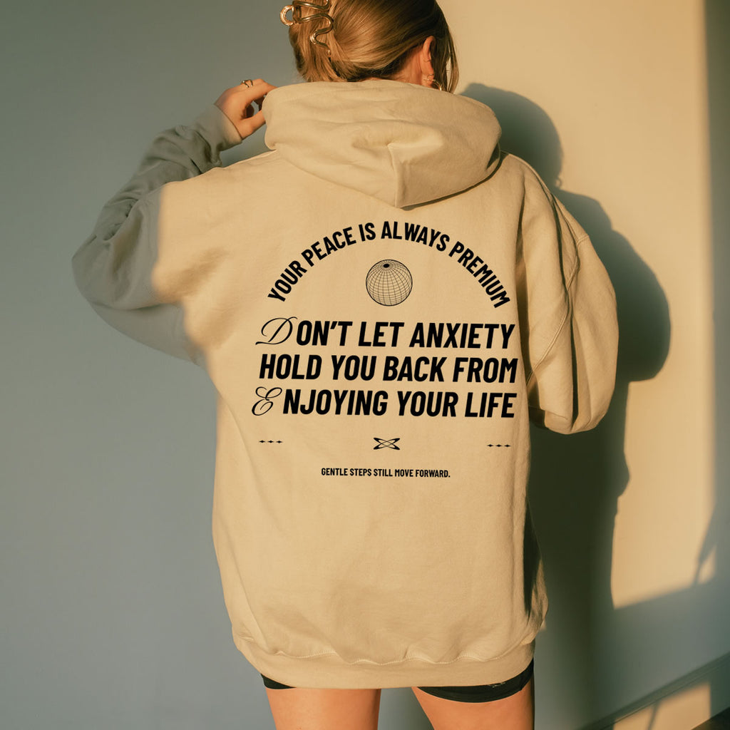 inner peace crew hoodie mental health awareness mindfulness clothing