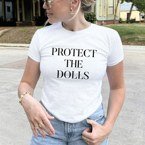 Protect The Dolls LGBTQ Baby Tee - printwithsky