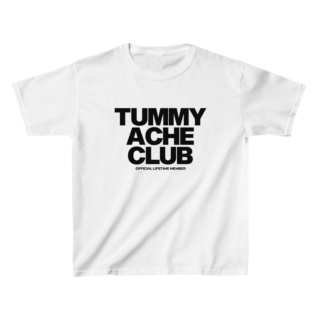 Tummy Ache Club Baby Tee - printwithsky
