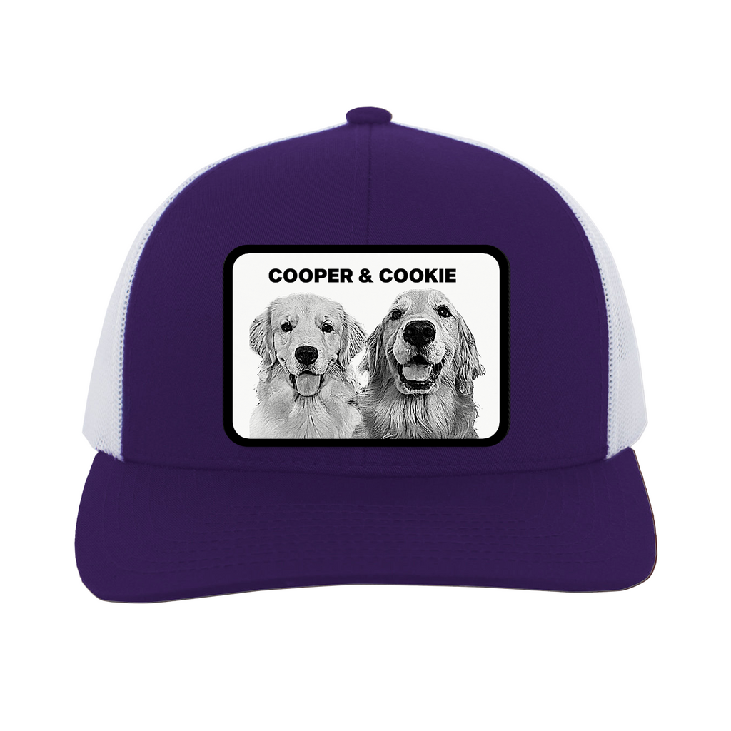 Custom Pet Patch Trucker Hat - printwithsky
