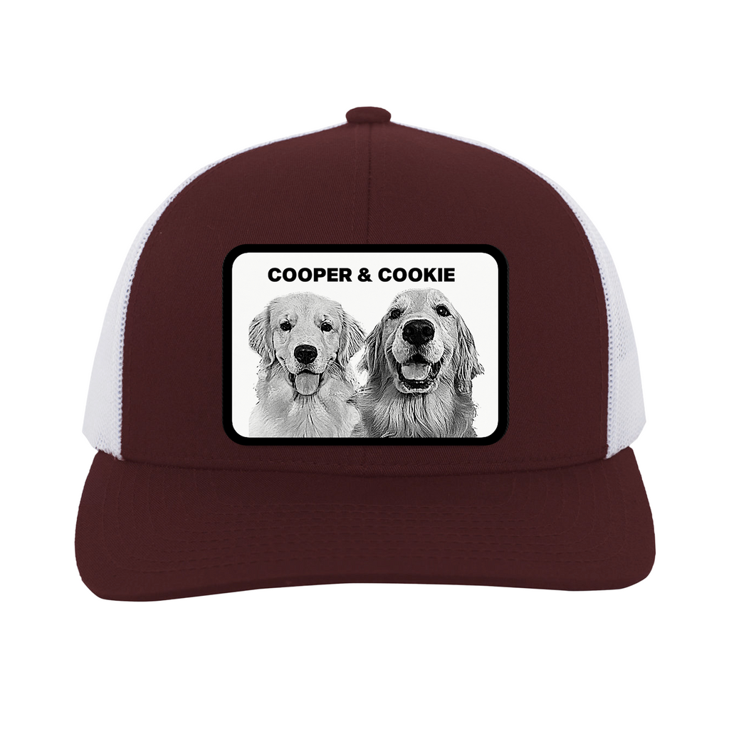 Custom Pet Patch Trucker Hat - printwithsky