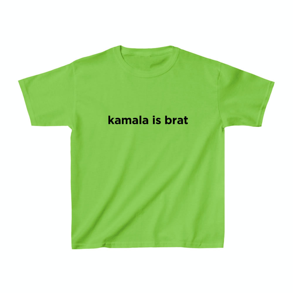 Kamala is Brat Baby Tee - printwithsky