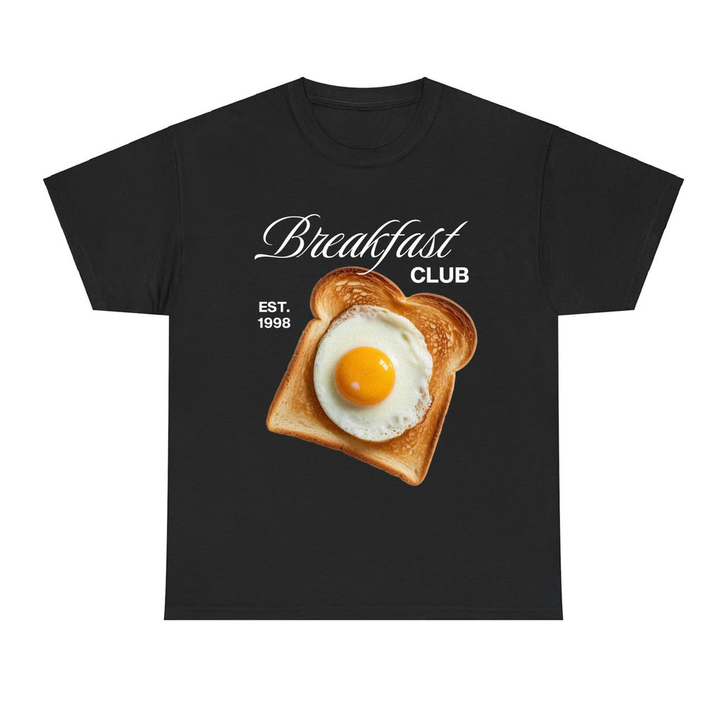 Breakfast Club T‑Shirt | Retro Food Graphic Tee, Funny Streetwear Top