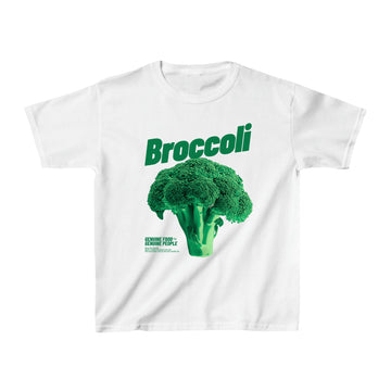 Broccoli Graphic Baby Tee – 90s Retro T-shirt | Y2K Aesthetic Streetwear