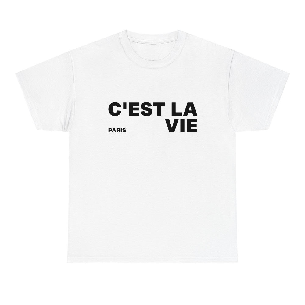 C'est La Vie T-shirt - printwithsky 