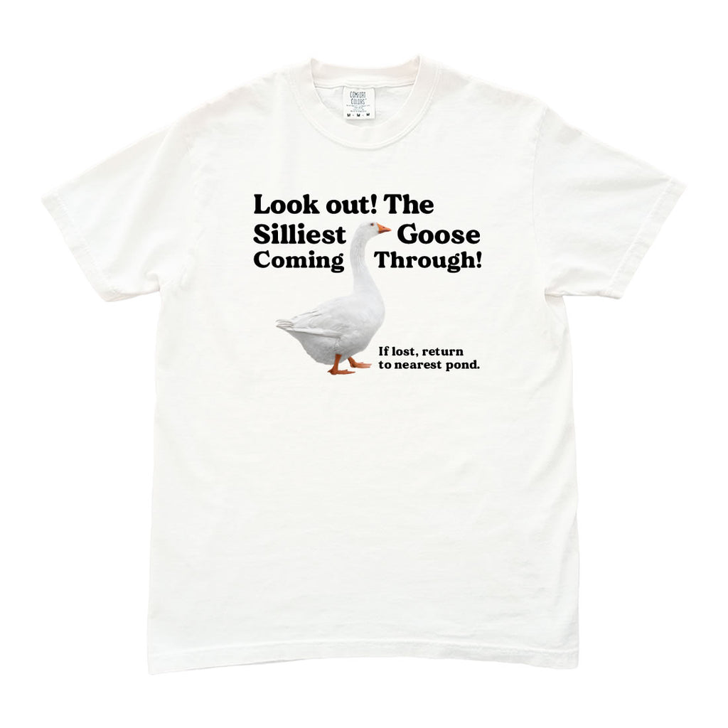 Crack Crack Silliest Goose Coming Through Comfort Colors® T-Shirt – Premium Comfort & Style