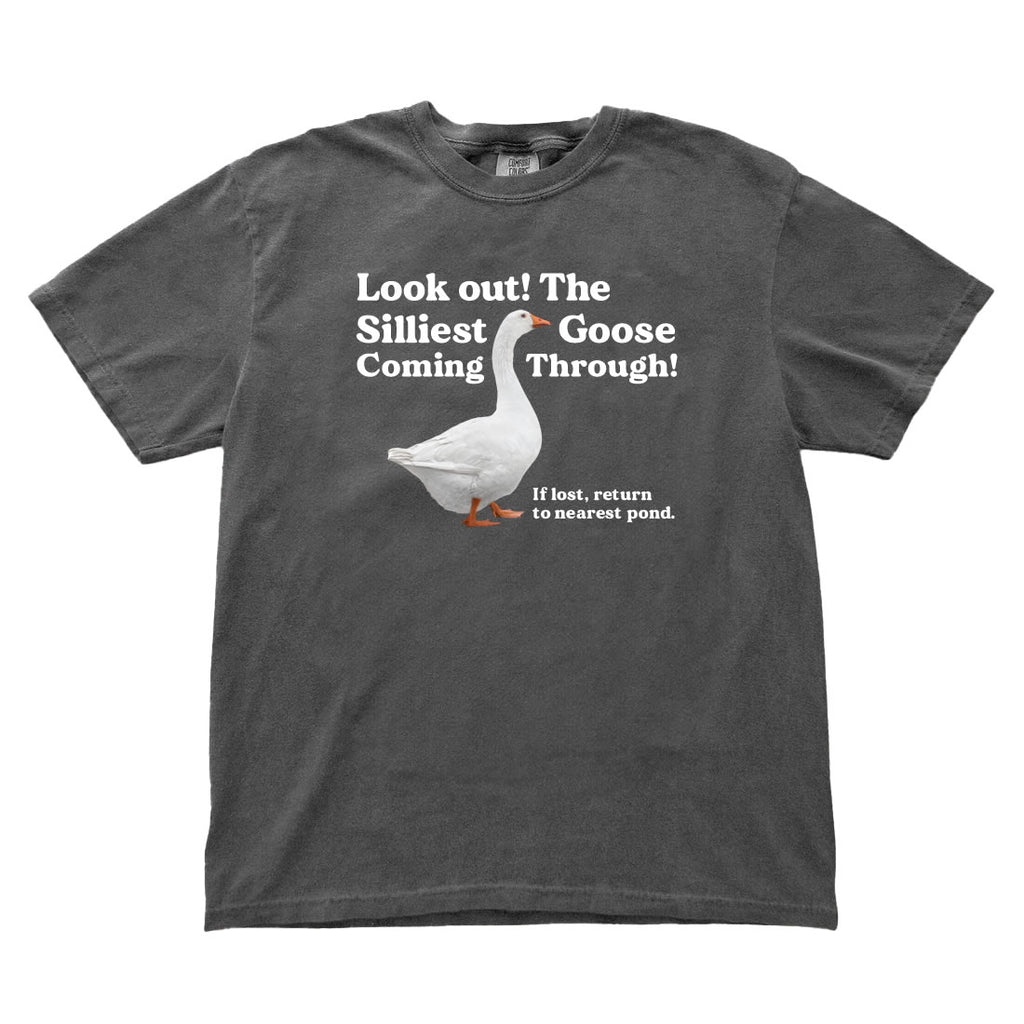 Crack Crack Silliest Goose Coming Through Comfort Colors® T-Shirt – Premium Comfort & Style