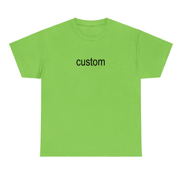 Custom Lime Green Meme Unisex T-shirt - printwithsky