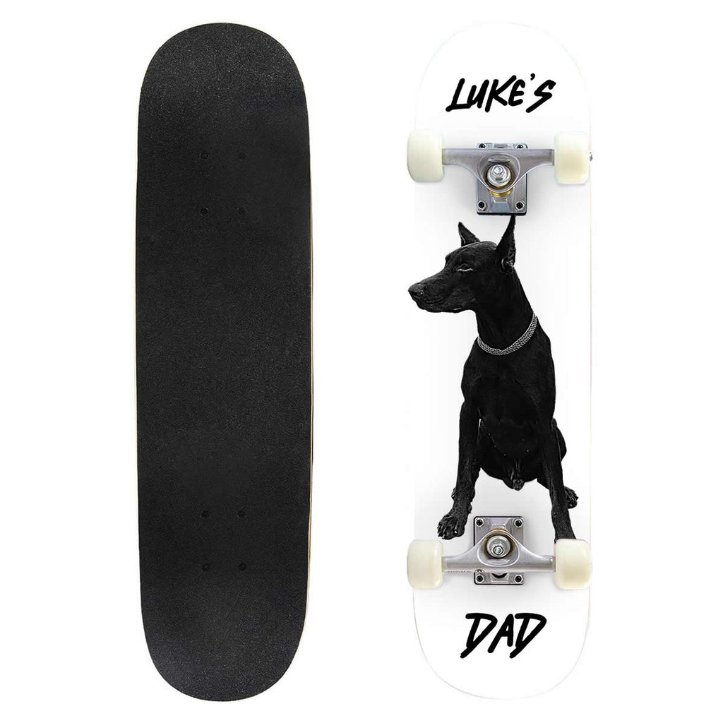 Custom Pet Complete Skateboard – Personalized Dog & Cat Graphic Deck | Unique Custom Skateboard Gift for Pet Lovers