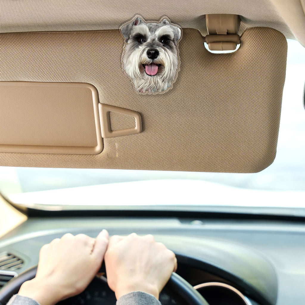 Custom Acrylic Cat or Dog Car Visor Clip - Cute Pet Car Decoration