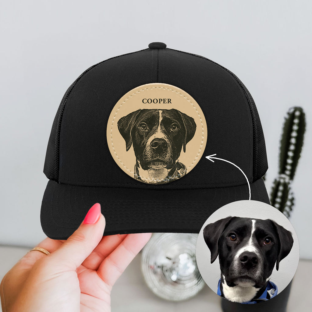 Custom Pet Photo Trucker Hat - printwithsky