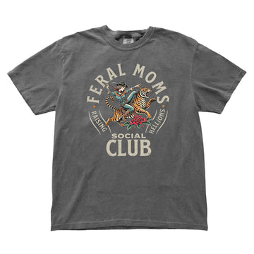 Feral Moms Social Club Comfort Colors T-shirt