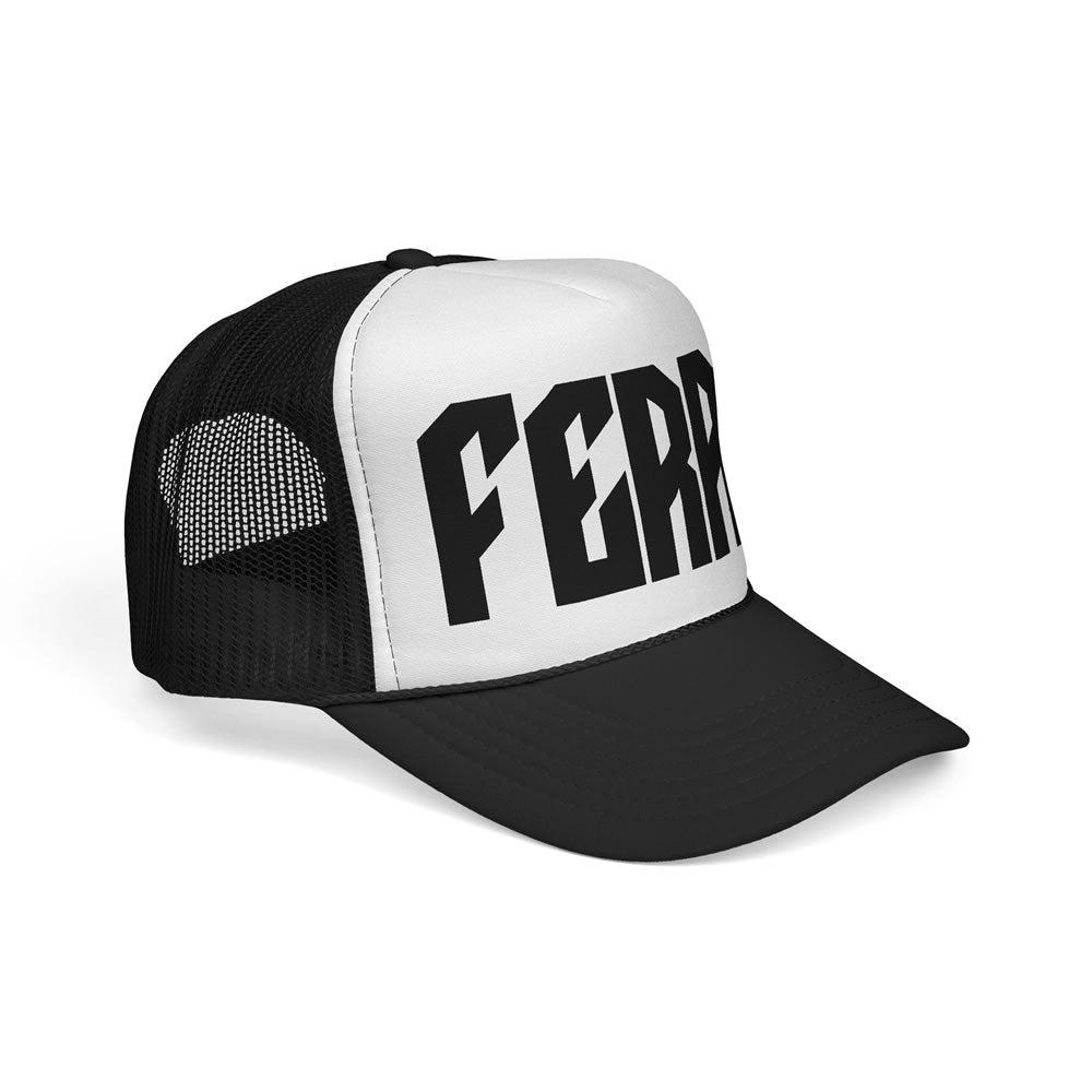 Feral Black Trucker Hat | Funny Streetwear Cap, Trendy Unisex Hat