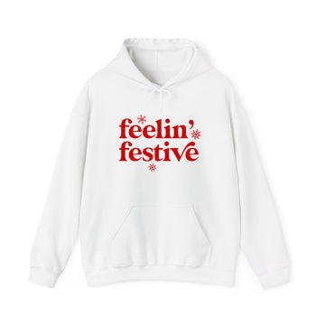 Feelin' Festive Hoodie- printwithsky