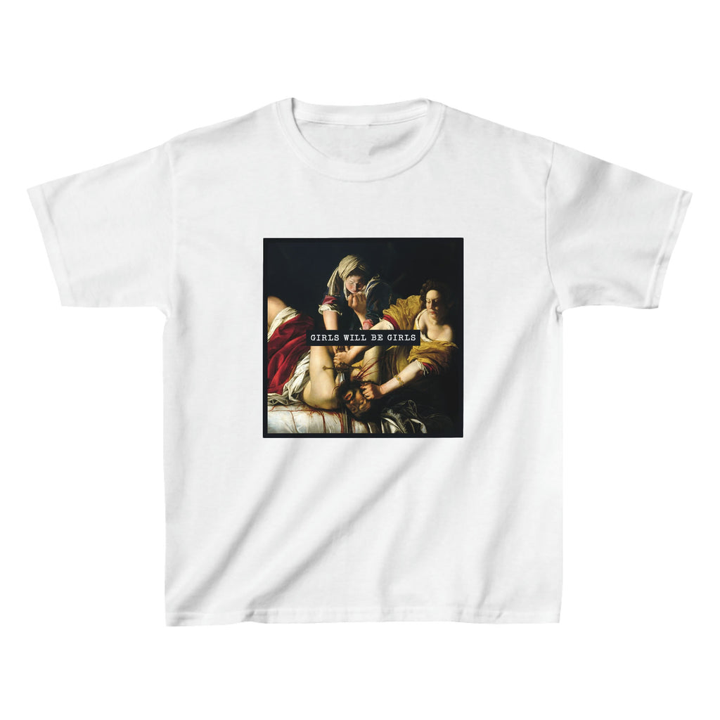Girls Will Be Girls Judith beheading Holofernes Baby Tee