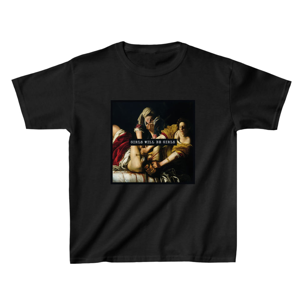 Girls Will Be Girls Judith beheading Holofernes Baby Tee