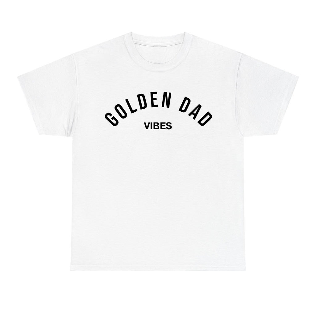 Golden Dad Vibes T‑Shirt | Funny Cool Dad Tee & Father’s Day Gift