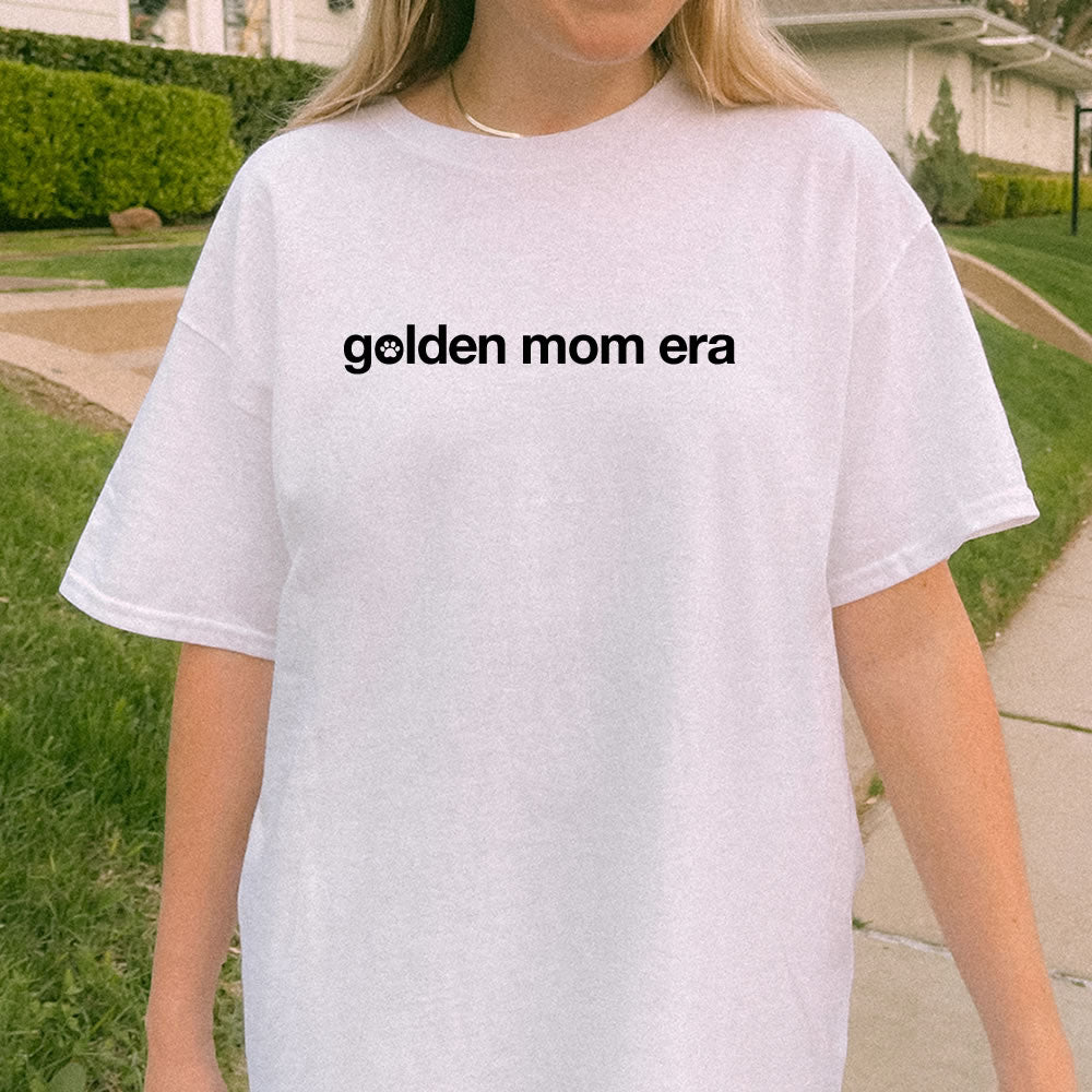 Golden Mom Era T‑Shirt | Funny Cool Mom Tee & Mother’s Day Gift