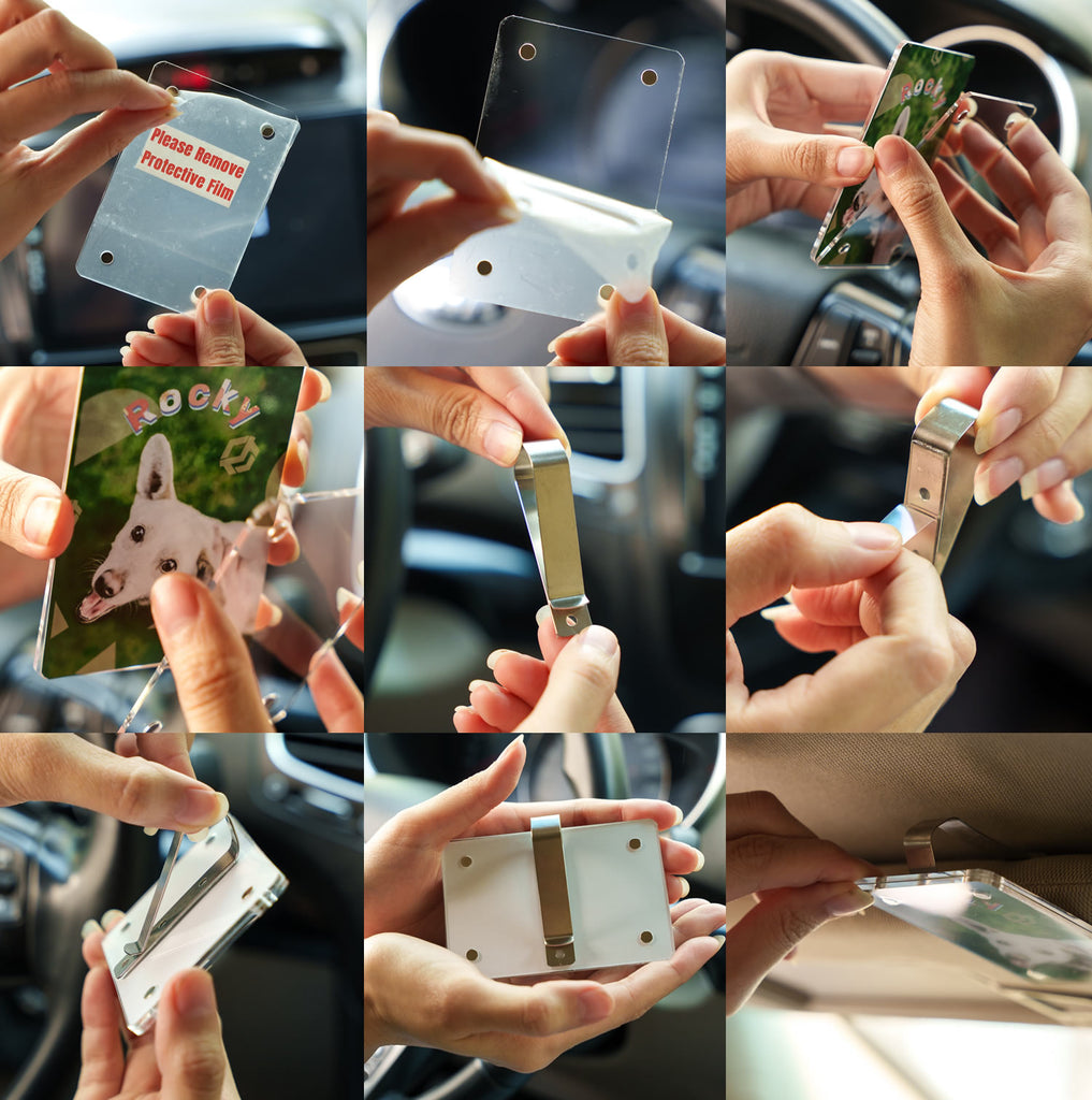 Visor Clip Instruction
