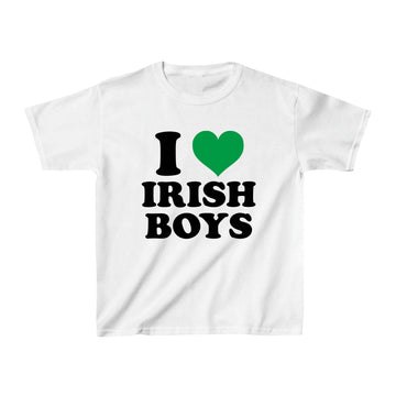 I love Irish Boys Baby Tee - printwithsky