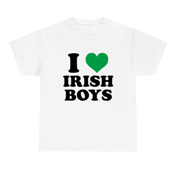 I Love Irish Boys T-shirt - printwithsky