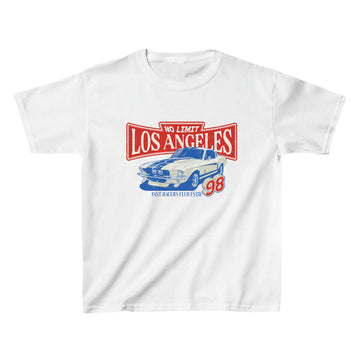 Classic Car Retro Graphic Baby Tee - Vintage Graphic