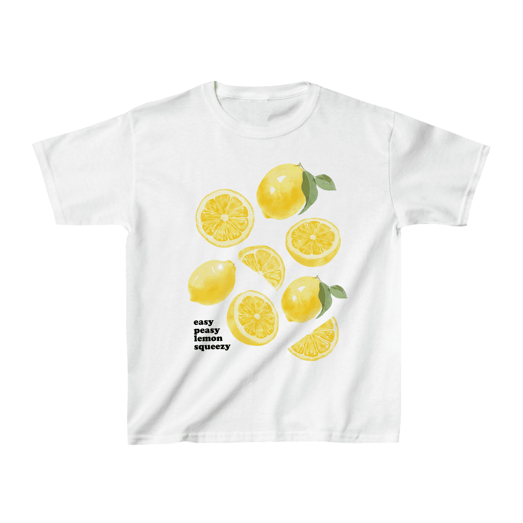 Lemons Graphic Baby Tee - printwithsky