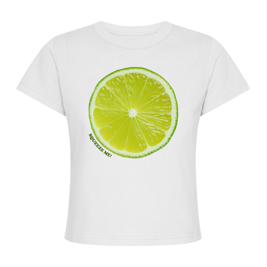 Lime Graphic Baby Tee - printwithsky