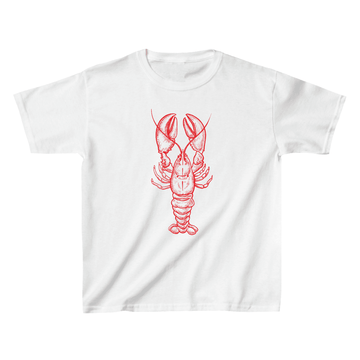 Lobster Graphic Baby Tee - printwithsky