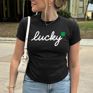 Lucky Baby Tee - printwithsky - St Patricks Day Shirt