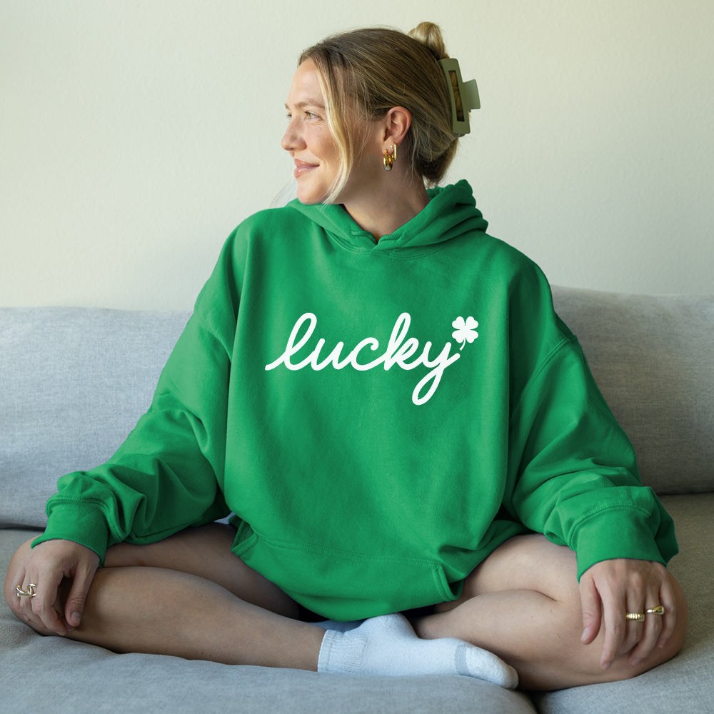 Lucky Hoodie - printwithsky - St. Patrick's Day