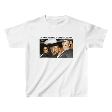 Make America Great Again Baby Tee - printwithSKY - printwithsky