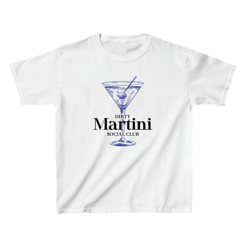 Dirty Martini Social Club Baby Tee - printwithsky 