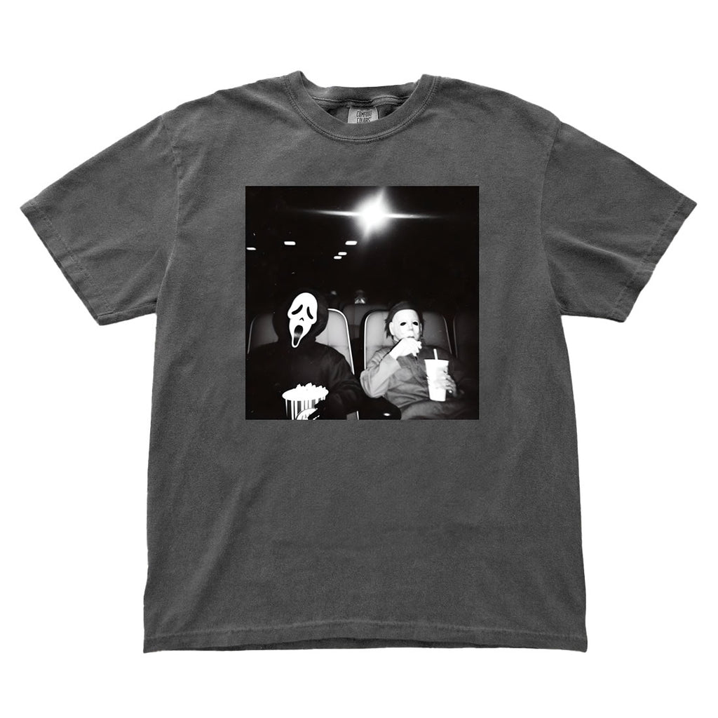 Retro Scream Horror Movie Funny Comfort Colors® Tee - Unisex Scary Movie Shirt