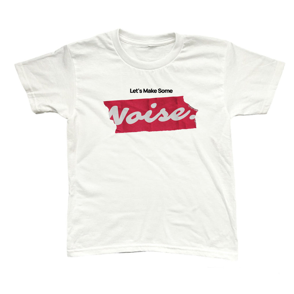 Let’s Make Some Noise Baby Tee – Y2K Statement Graphic Shirt