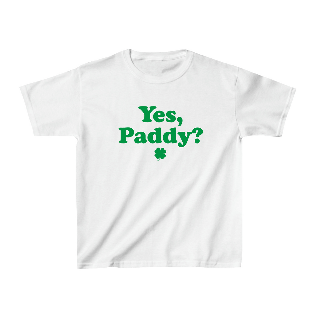 Yes Paddy St. Patrick Baby Tee - printwithsky